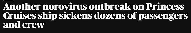 恐慌！载2800人游轮爆发神秘疾病，上吐下泻数千人隔离！到底发生了什么...（组图） - 2