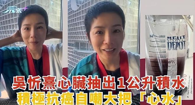 吴文忻癌症病情恶化！心肺积水在医院抢救，2个女儿为其加油打气（组图） - 6