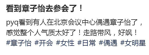 章子怡素颜开会照曝光！戴眼镜做笔记气质清纯（组图） - 1