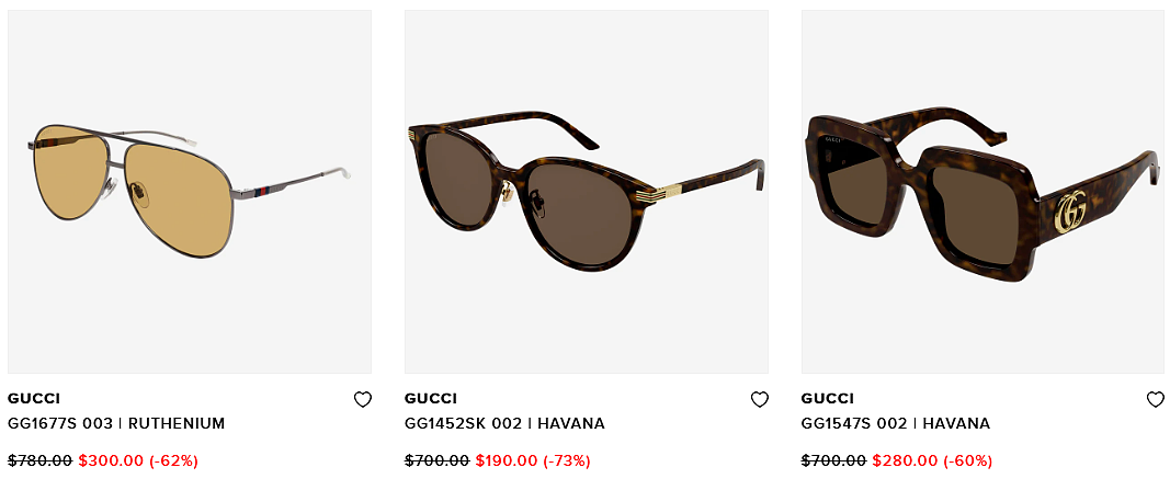 最高70% OFF！澳洲太阳镜大清仓！Gucci、Balenciaga...超多款式任选！（图） - 6