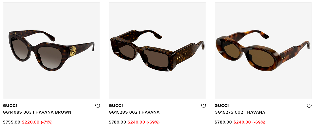 最高70% OFF！澳洲太阳镜大清仓！Gucci、Balenciaga...超多款式任选！（图） - 3