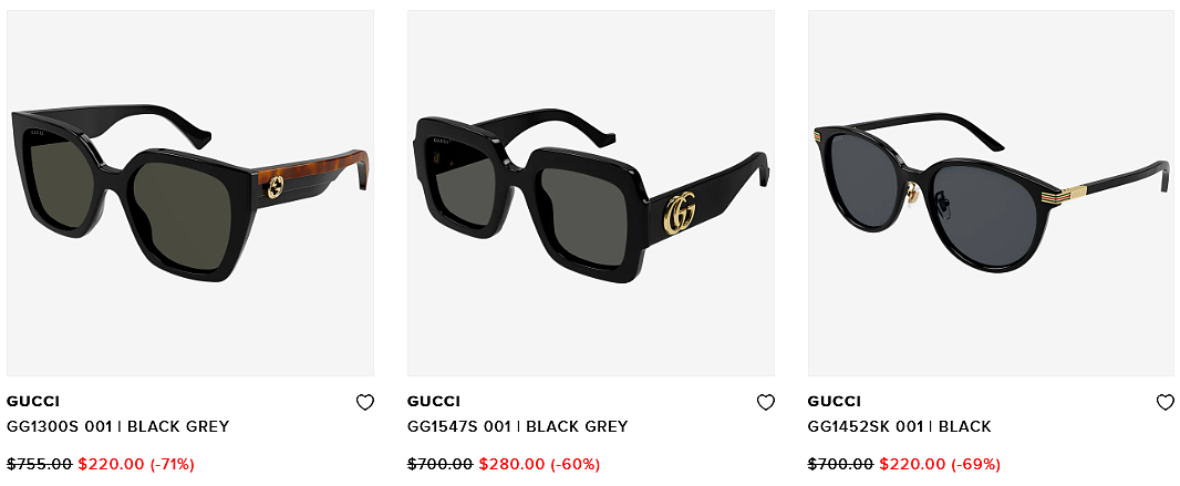 最高70% OFF！澳洲太阳镜大清仓！Gucci、Balenciaga...超多款式任选！（图） - 2