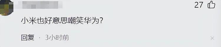 高潮来了！小米高管王腾连发两条微博，疑嘲讽余承东！评论区炸锅（组图） - 11