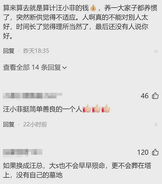 S妈说不清了，被曝违背女儿两大遗愿，还向汪小菲逼款750万（组图） - 22