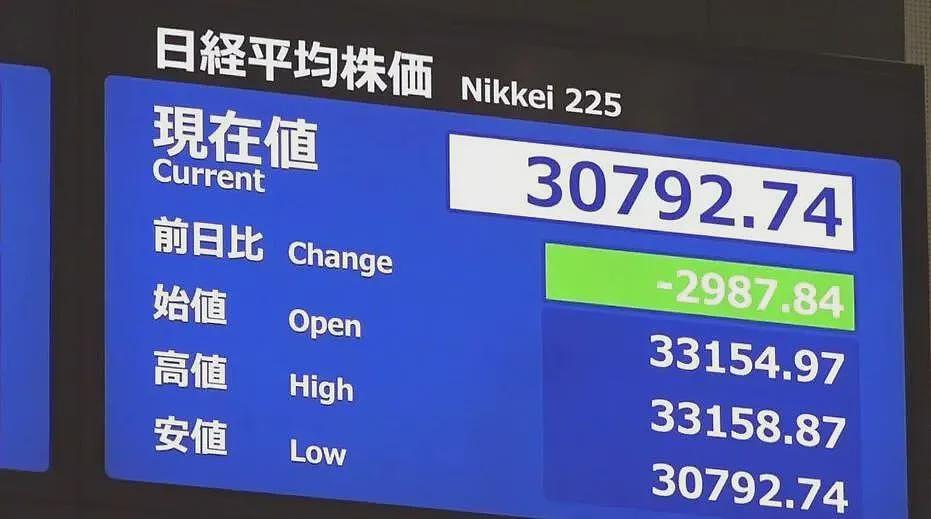 东京股市暴跌，石破茂拨通了特朗普电话（组图） - 1