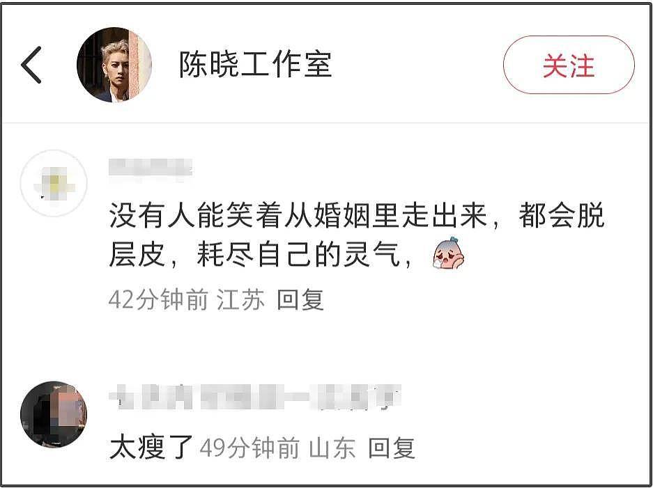陈晓离婚后最新动态:一直在老家调整心情,婚内生图曝光又干又瘦(组图) - 19