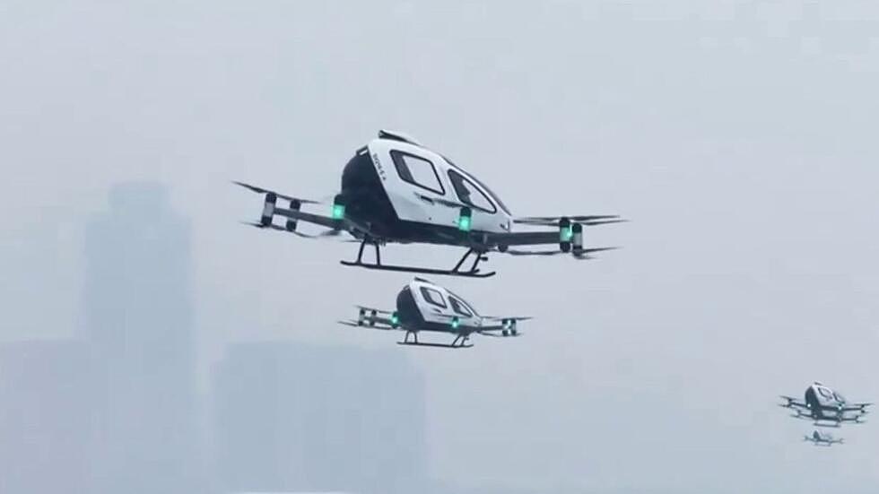 飞行出租车：巴黎奥运未能实现的，中国人成功了！（图） - 1