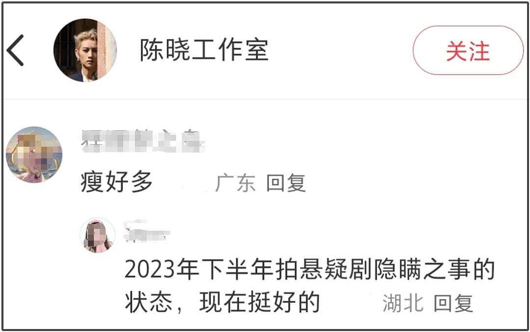 陈晓离婚后最新动态:一直在老家调整心情,婚内生图曝光又干又瘦(组图) - 15