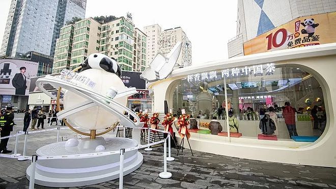 “奶茶千金”勇闯娱乐圈：她家产品绕地球61圈（组图） - 16