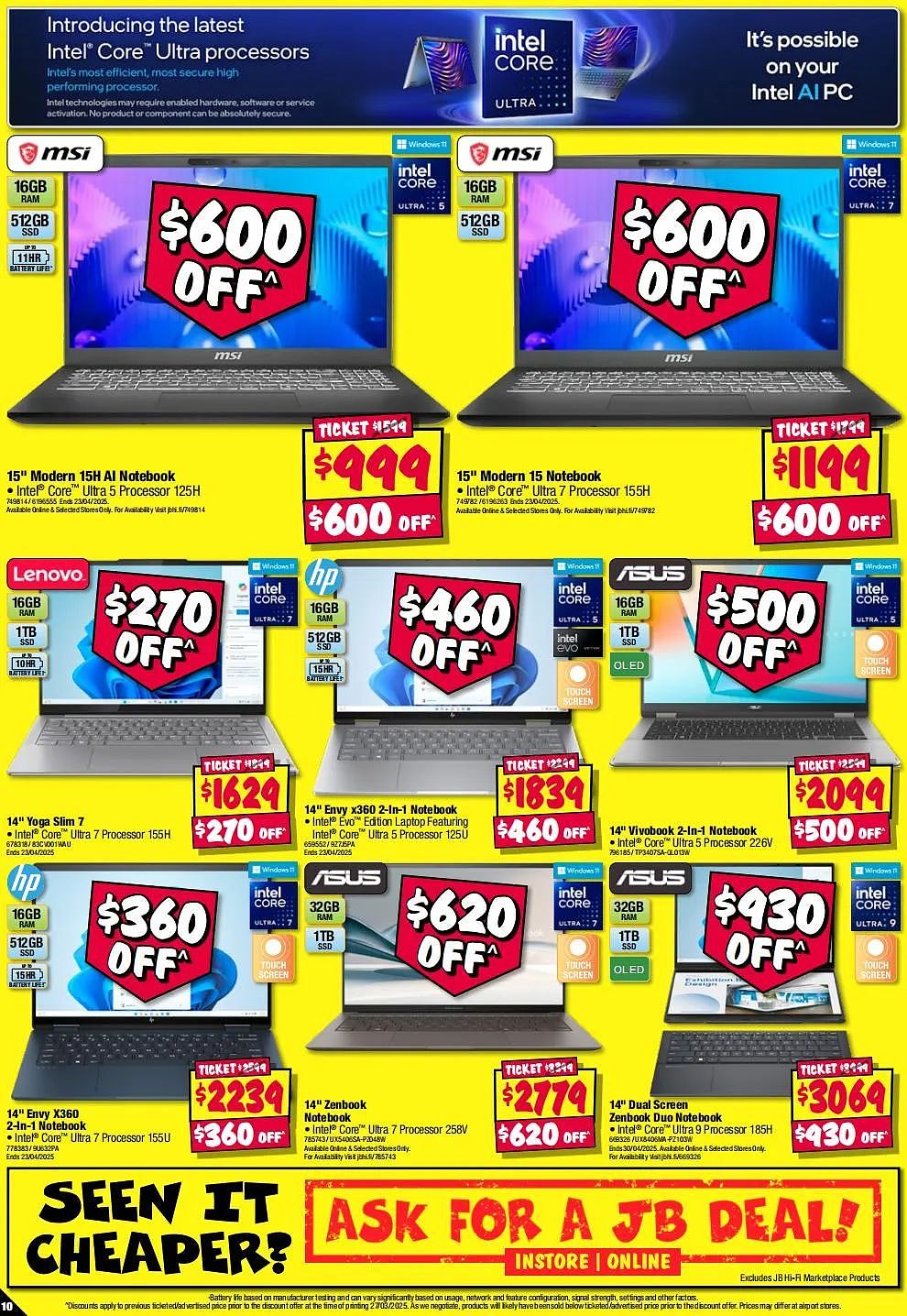 【JB Hi-Fi】4月10日至16日优惠目录（组图） - 10