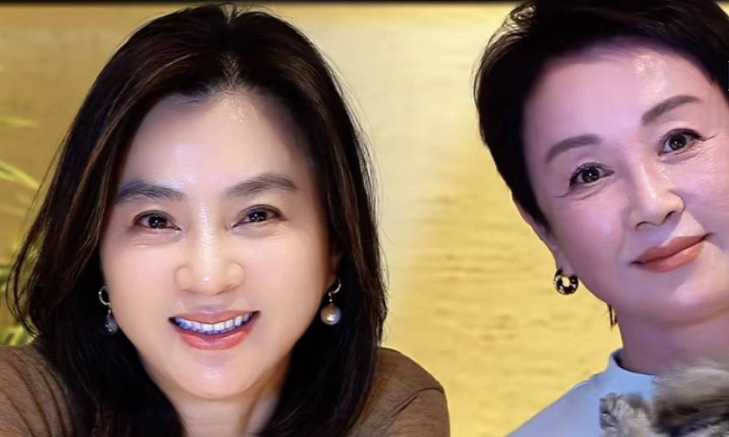 61岁傅艺伟罕现身!儿子已去世一年多,与李玲玉相聚状态超好(组图) - 11