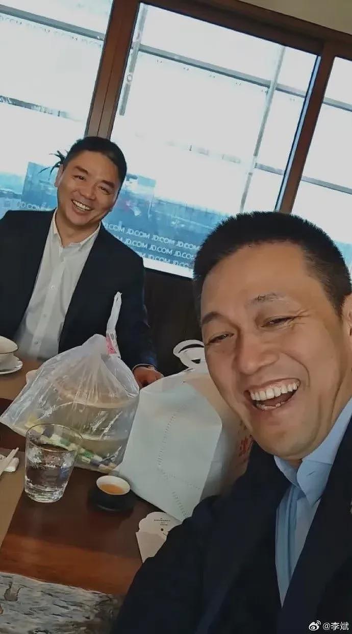 刘强东与李斌一起吃外卖，称京东搞外卖是认真的（组图） - 2