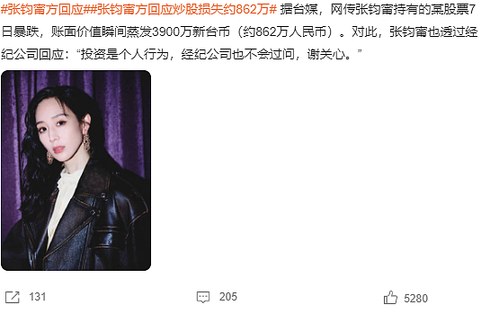 知名女星炒股风云，从 “女股神” 到 862万亏损的跌宕（组图） - 3