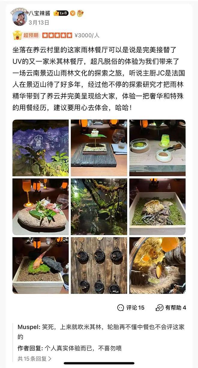 已立案！人均3888元的上海餐厅，用大象粪便做甜品，还有腐臭味糊糊（组图） - 6
