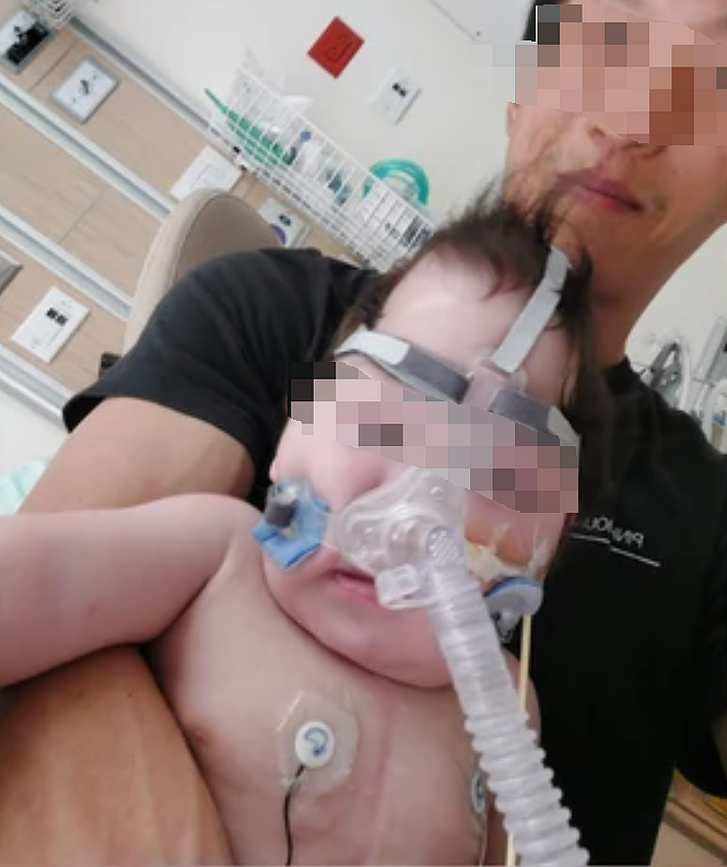 闹大了！加国华人爸爸和医院“抢娃“痛失监护权： 绝望抗议、袭警遭围捕！ 全网愤怒（组图） - 7