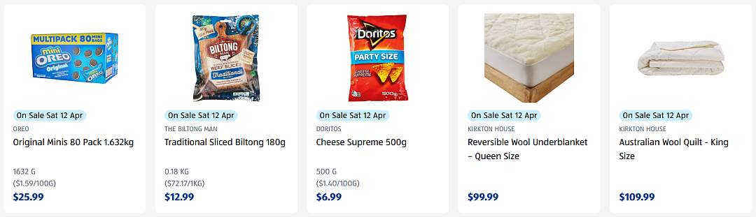 4月12日!Aldi本周六特卖品出炉!羽绒被/毛毯好价(组图) - 5