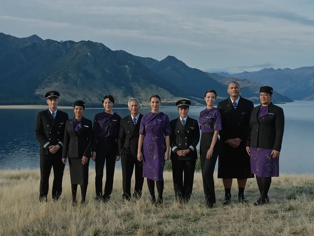 新西兰航空发布全新员工制服,知名设计师17个月打造,下个月首秀测试!(组图) - 1