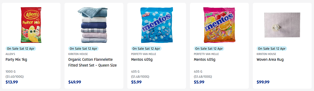 4月12日!Aldi本周六特卖品出炉!羽绒被/毛毯好价(组图) - 11