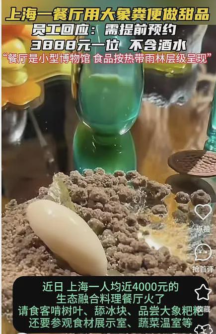 上海毁三观的“富人吃大象粪便”事件,揭露专坑有钱人的新型智商税(组图) - 3