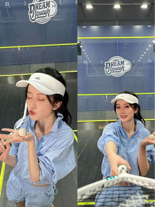 乔欣嫁500亿豪门后更美了,网球少女造型刷屏,网友:人生巅峰!(组图) - 2