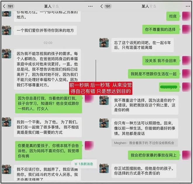 百万网红跨国夫妻离婚风波升级！女方自曝被家暴，男方当孩子面动手（组图） - 6