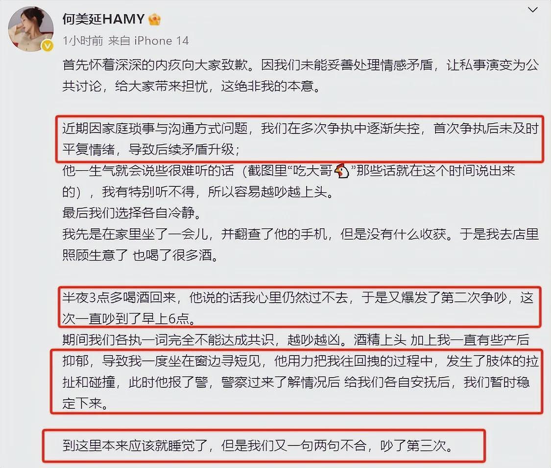 娱乐圈“模范夫妻”人设崩塌，家暴、荡妇羞辱、孕期聊骚，占全了（组图） - 10
