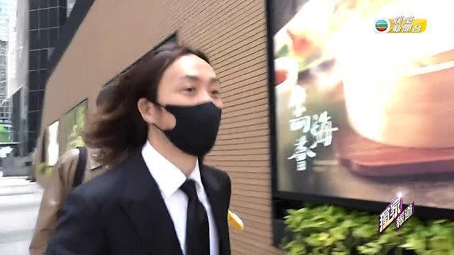 郑中基现身法院,疑似为子女抚养权,夫妻离婚财产做分割(组图) - 2