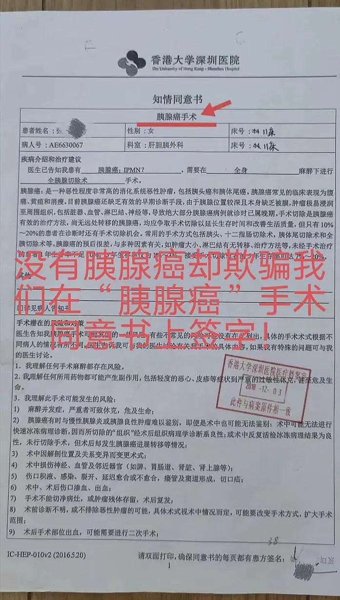 七旬老人被当“癌症患者”切除5个器官,数月后离世!家属:涉事医生仍在接诊(组图) - 5