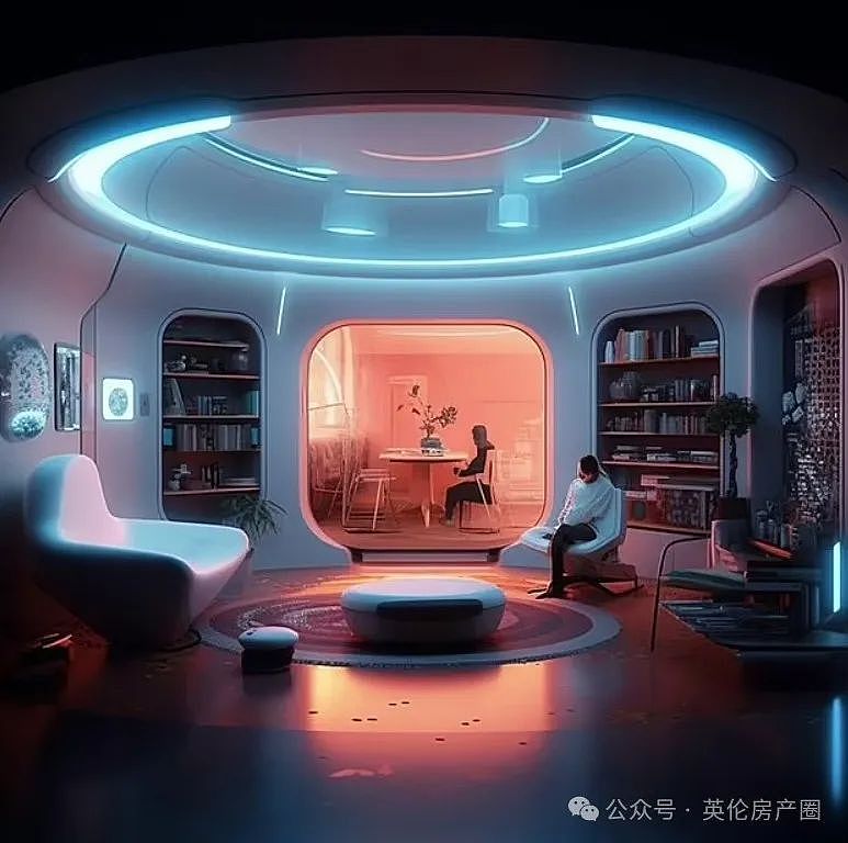 让AI畅想一下25年后的普通住宅长啥样？它交出了这样的答卷......（组图） - 11