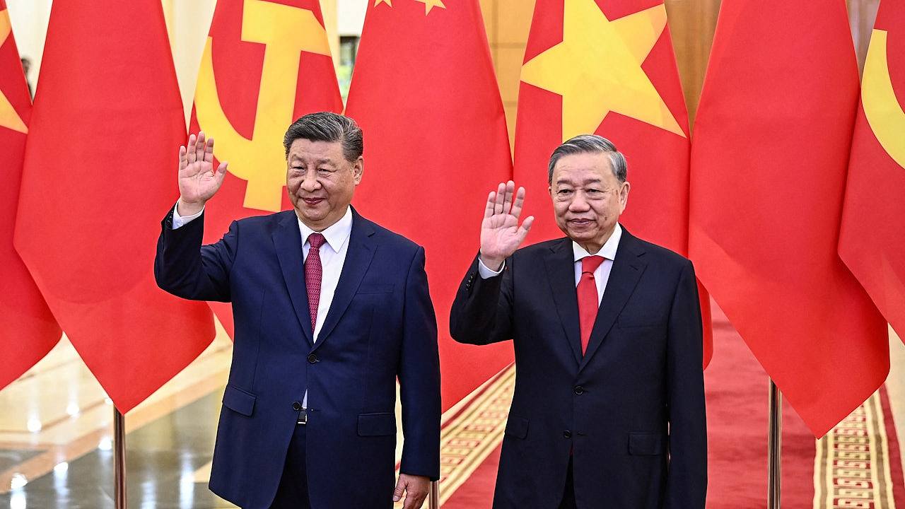 中越联合声明:共同反对霸权主义,管控解决海上分歧(组图) - 1