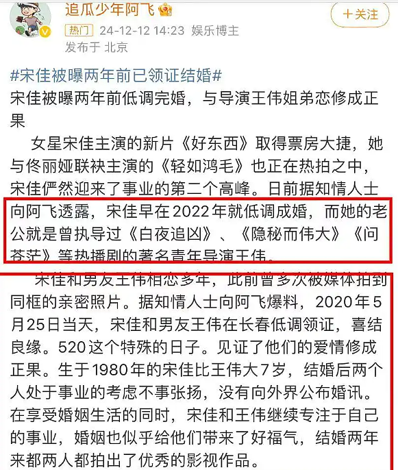 宋佳成新任谋女郎，演技曾打败孙俪章子怡 ，情路多彩，如今花落谁家？（组图） - 20