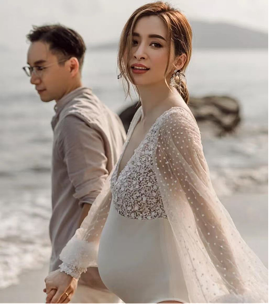 TVB“最美女配”晒42寸长腿，产后靠美体修型逆袭（组图） - 3