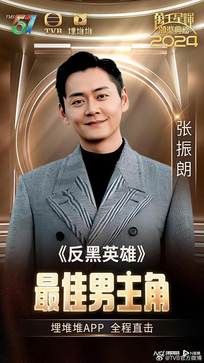 从“黑仔王”到最佳男主角，张振朗：一步步闯关筑就人生拼图（组图） - 1