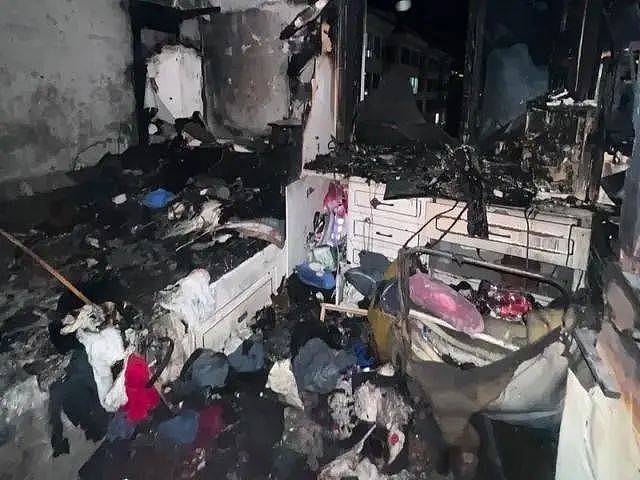 一家人出门没拔充电器被烧光！当事人：无家可归（组图） - 3