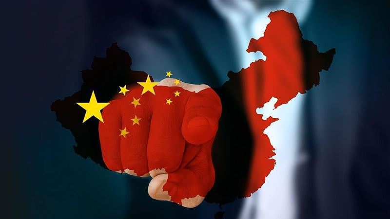 特朗普出一招见效?中共战狼承认“被掐喉咙”(组图) - 1