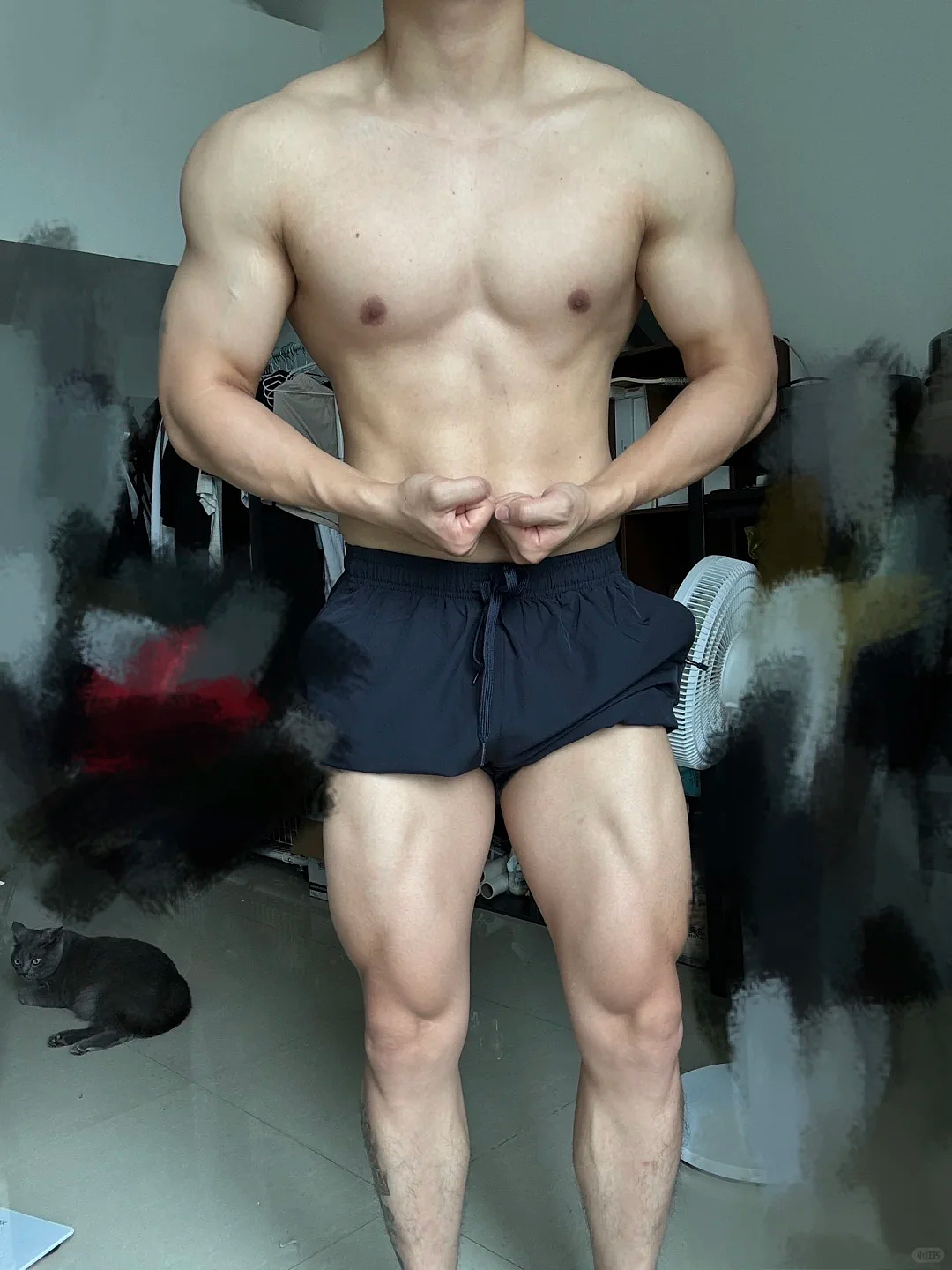 【帅哥】28岁深圳健身网红，饱满圆肩与清晰腹肌，这脂包肌谁能不爱啊（组图） - 2