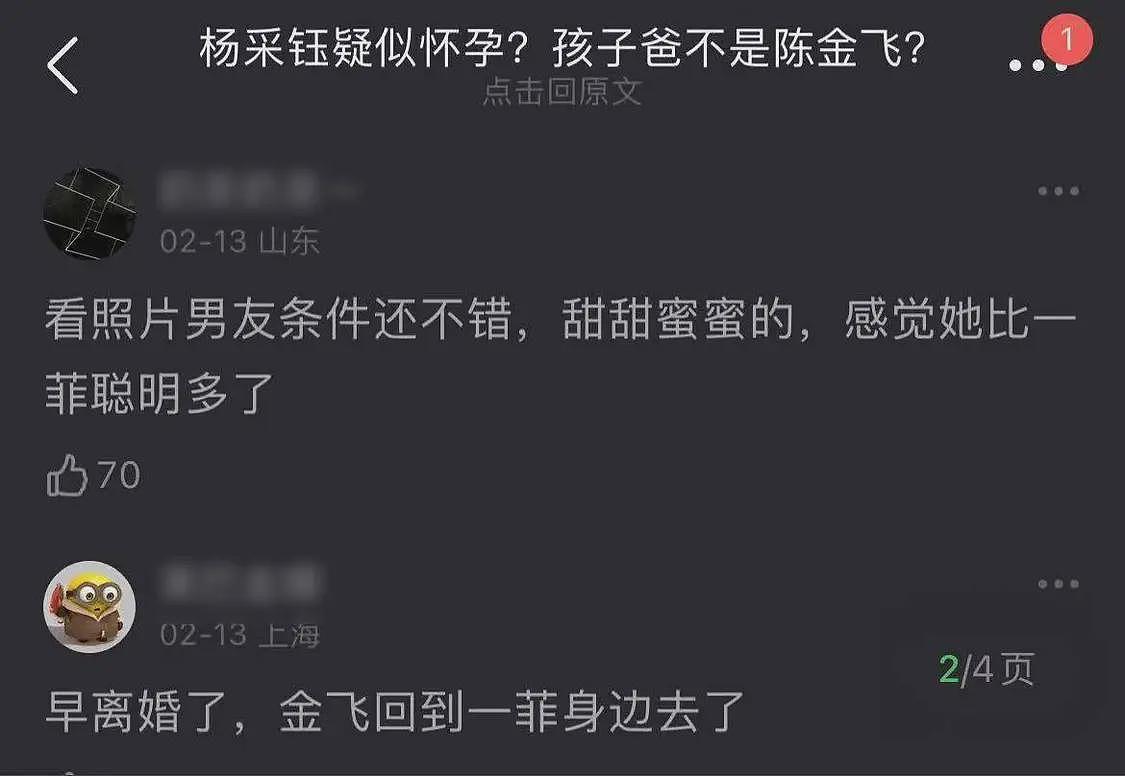 杨采钰怀孕风波升级!牵连刘亦菲和陈金飞,男方被曝是27岁集团公子(组图) - 15