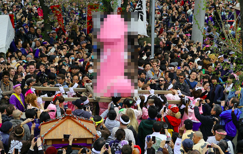 探访日本最“污”祭典，外国人比本地人还爱凑热闹！（组图） - 1