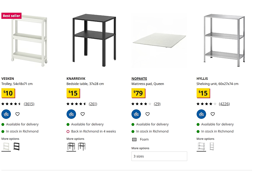本周必Buy | Costco、宜家、MUJI最新大促,床单被罩$40起!(组图) - 12