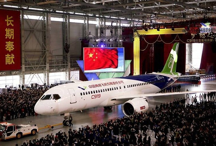 打击波音回力镖!中国客机C919缺美零件恐飞不起来(图) - 1