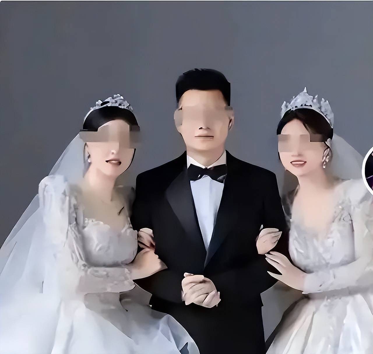 一男娶两新娘婚礼搞三人行!女方身份被扒,曝父母都同意(组图) - 4