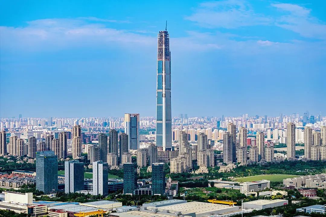 停滞近10年，“中国北方第一高楼”天津117大厦将复工（组图） - 1