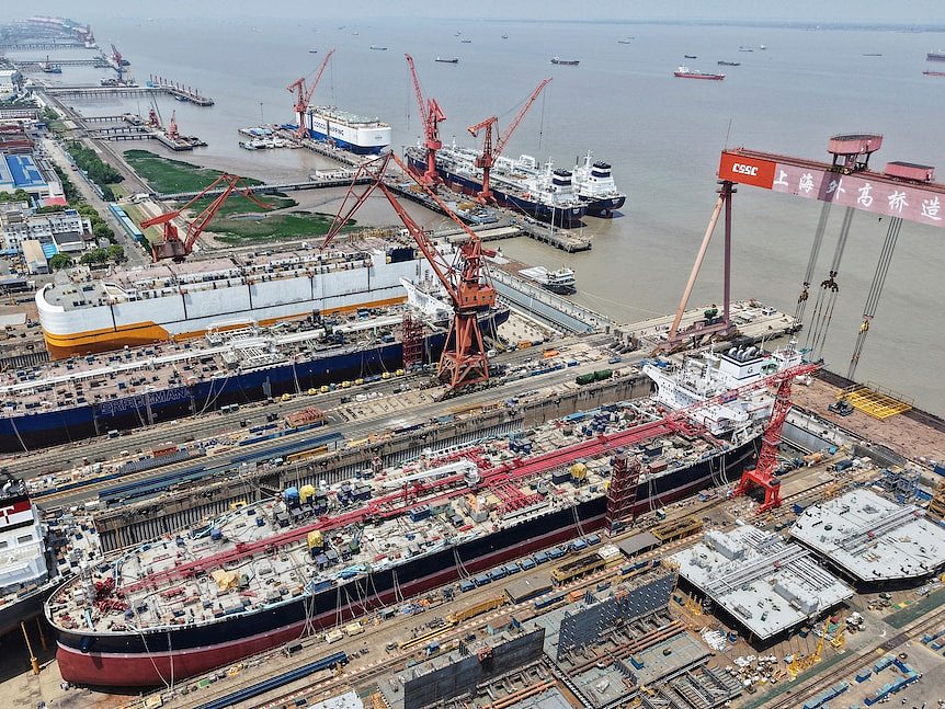 中国造船业抨击美方港口收费政策（图） - 1