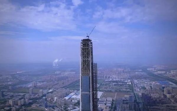 大陆“最高”烂尾楼117大厦，工程停摆10年，终于要复工...（组图） - 2
