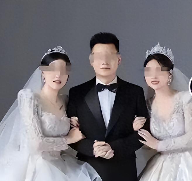 离谱!三人行婚礼后续,女方身份被扒,曝父母都同意,男方太炸裂(组图) - 1