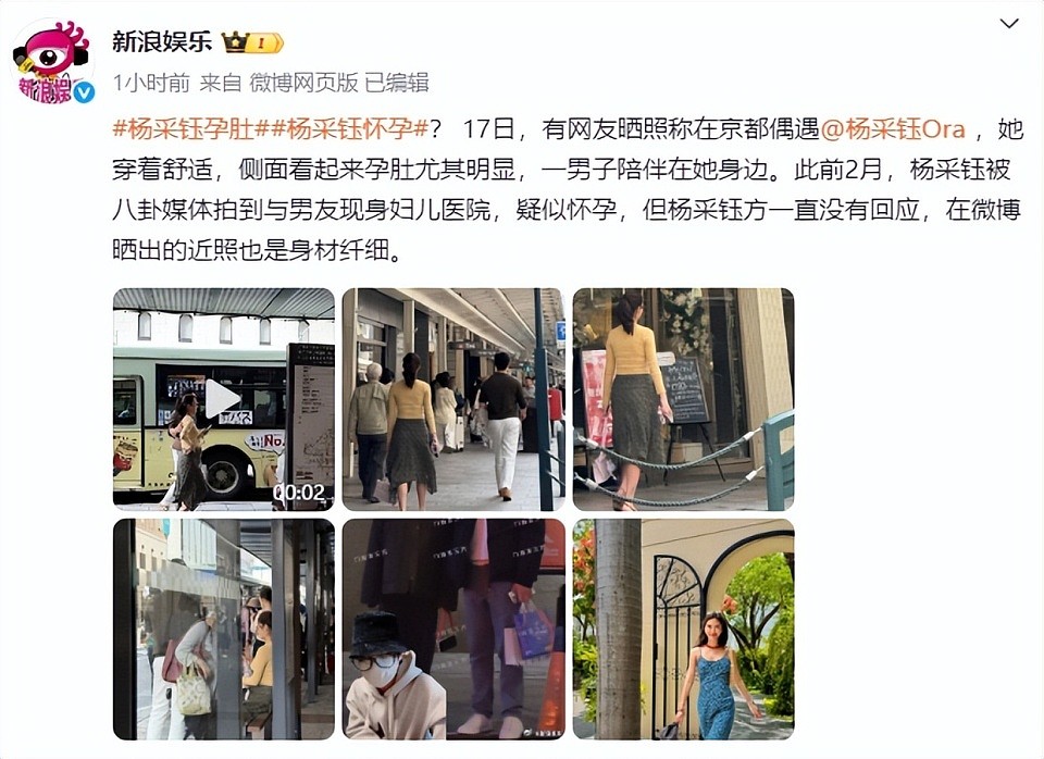 网友遇杨采珏,孕肚明显男友在侧,小刘亦菲终未成真“神仙姐姐”(组图) - 11