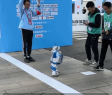 机器人跑马拉松像“活爹”出街，露脸第一比赛第二（组图） - 14