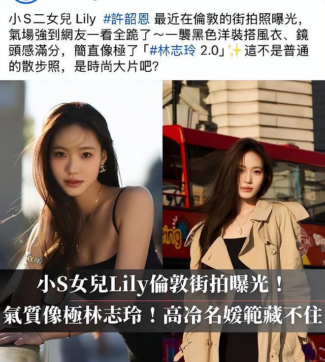 小S二女儿评论区大翻车，高冷名媛范挨批评，被捧得太浮夸了（组图） - 7