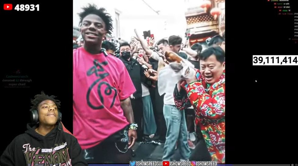 IShowSpeed赞中国行“9或10分”，后悔未去绍兴高喊：快给我订票（组图） - 4