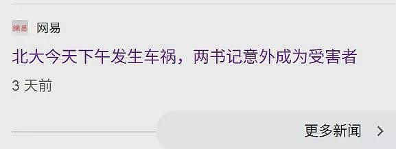 网传北大校内女老师“把油门当刹车”,撞飞两名官员引发网络热议!网友:女版“献忠”(组图) - 6